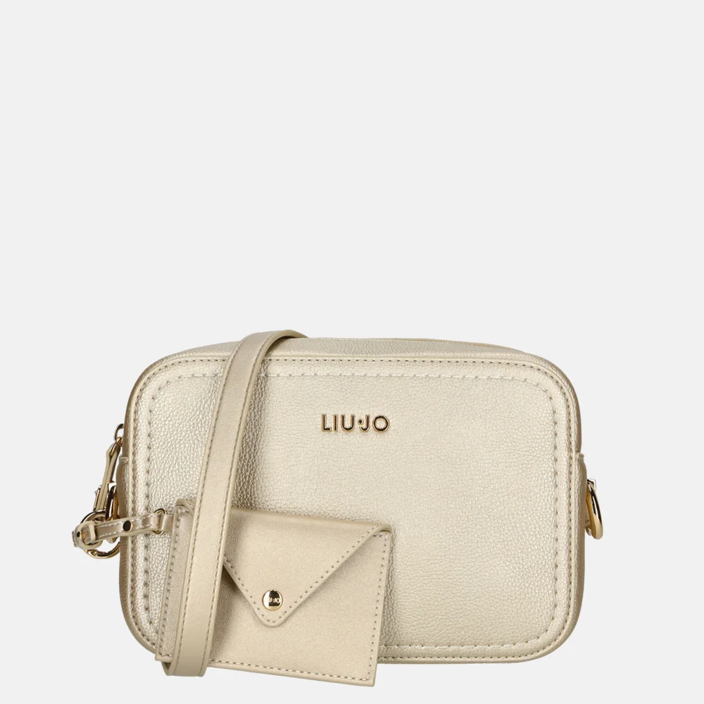 Liu Jo camera case crossbody tas M gold